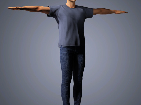 Richard Madden Character 3Dモデル
