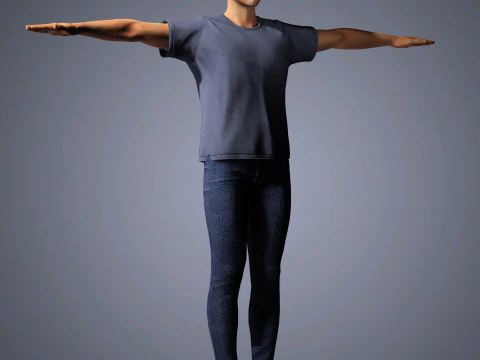 Richard Madden Character 3D Model