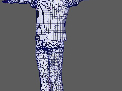 Richard Madden Character 3D Model
