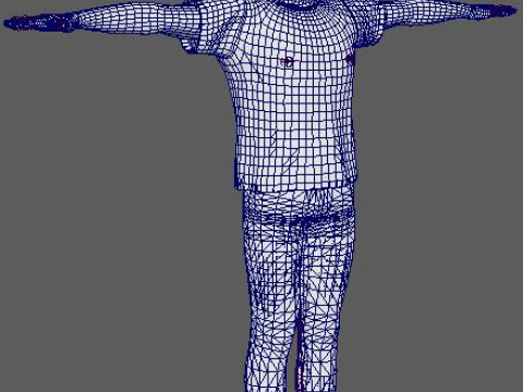 Richard Madden Character 3Dモデル