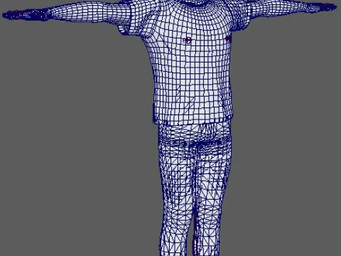 Richard Madden Character 3D Model