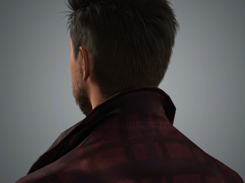 Chris Pine Character 3Dモデル