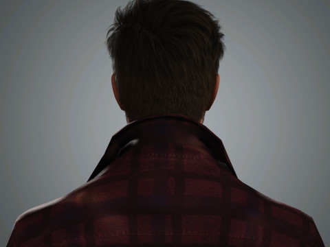 Chris Pine Character 3Dモデル