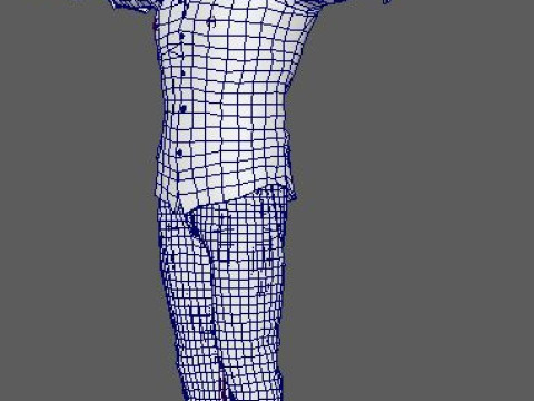 Chris Pine Character 3Dモデル
