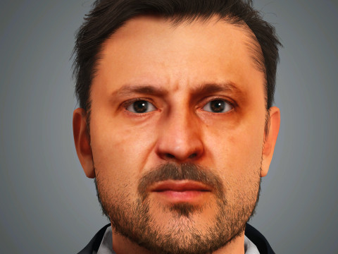 Volodymyr Zelenskyy Character 3Dモデル