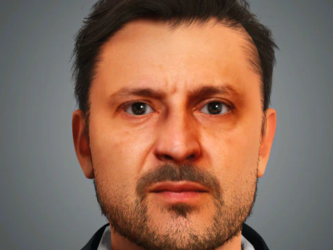 Volodymyr Zelenskyy Character 3D Model