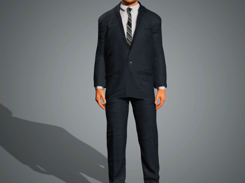 Volodymyr Zelenskyy Character 3D Model