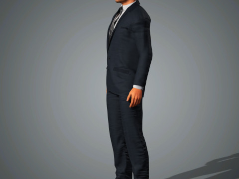 Volodymyr Zelenskyy Character 3D Model