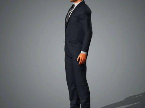 Volodymyr Zelenskyy Character 3D Model