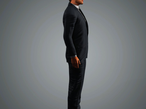 Volodymyr Zelenskyy Character 3D Model