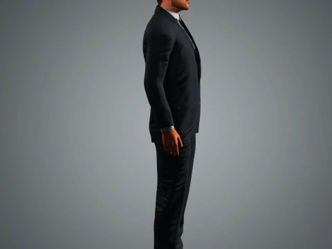 Volodymyr Zelenskyy Character 3D Model