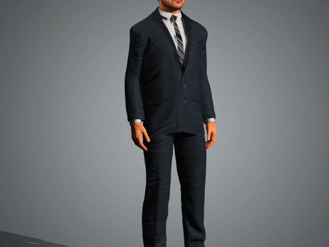 Volodymyr Zelenskyy Character 3D Model