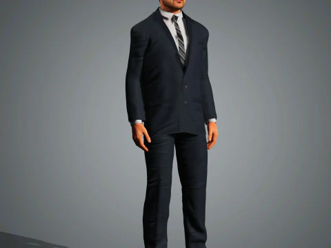 Volodymyr Zelenskyy Character 3D Model