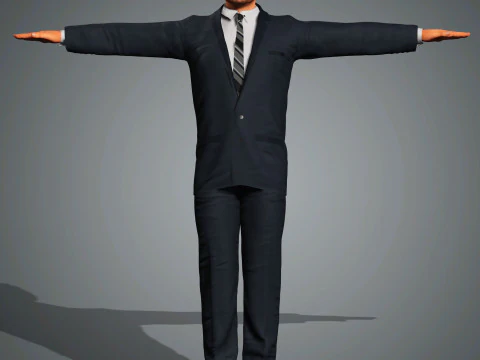 Volodymyr Zelenskyy Character 3D Model