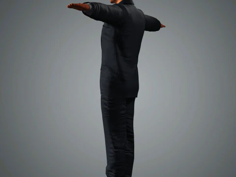 Volodymyr Zelenskyy Character 3D Model
