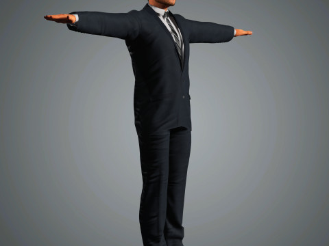 Volodymyr Zelenskyy Character 3D Model