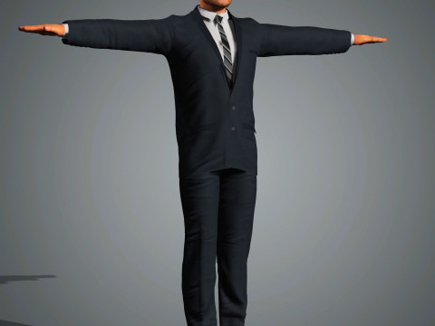 Volodymyr Zelenskyy Character 3D Model