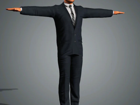 Volodymyr Zelenskyy Character 3D Model