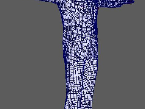 Volodymyr Zelenskyy Character 3D Model