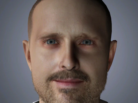 एरोन पॉल चरित्र 3D मॉडल