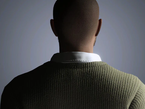 Aaron Paul Character 3D Model