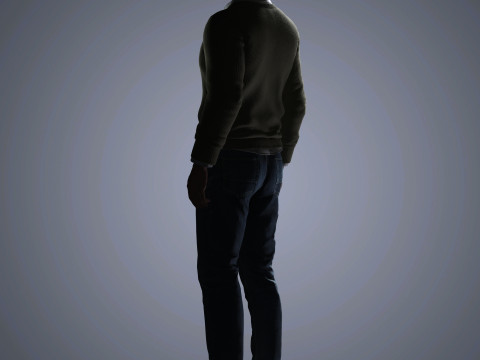 Aaron Paul Character Modelo 3D