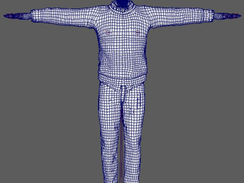 Aaron Paul Character Modelo 3D