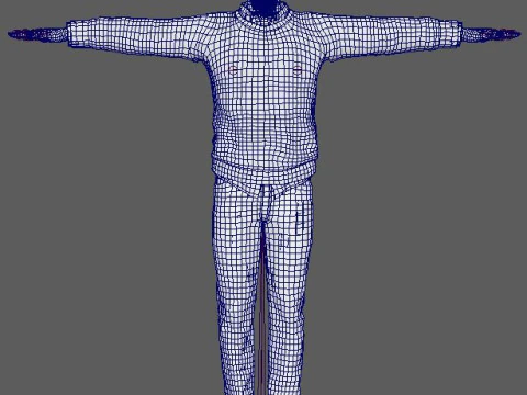 Aaron Paul Character 3D Model