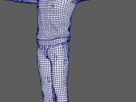 Aaron Paul Character Modelo 3D