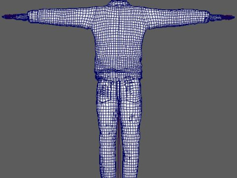 Aaron Paul Character Modelo 3D