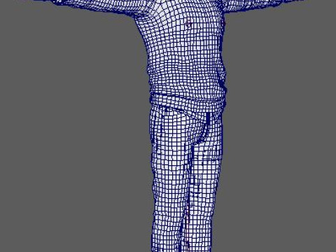 Aaron Paul Character Modelo 3D