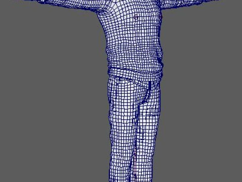 Aaron Paul Character 3D Model