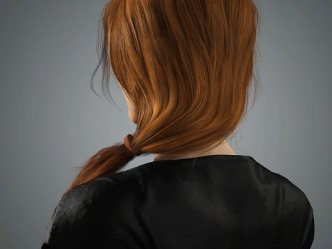 Sadie Sink Character 3D Model