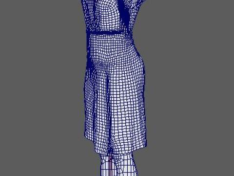 Sadie Sink Character Model 3D