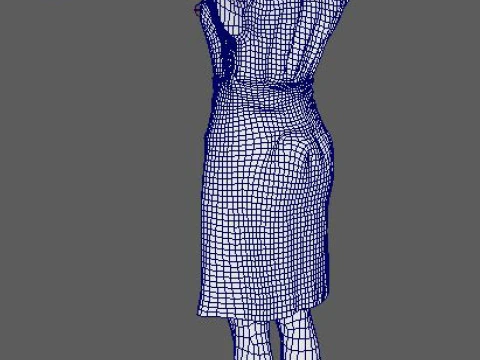 Sadie Sink Character 3D Model