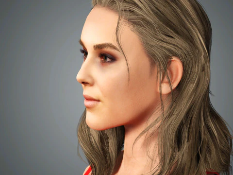 Millie Bobby Brown Character 3D Model