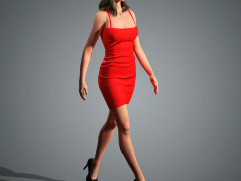 Millie Bobby Brown Character 3Dモデル
