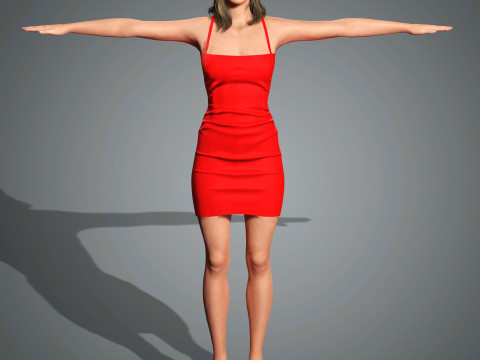 Millie Bobby Brown Character 3Dモデル