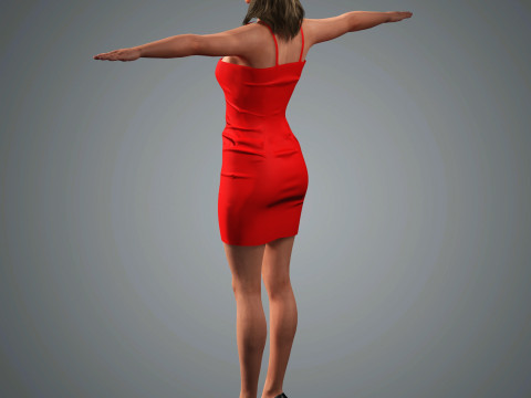 Millie Bobby Brown Character 3Dモデル