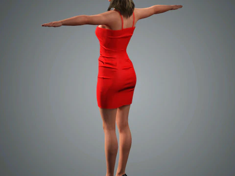 Millie Bobby Brown Character 3D Model