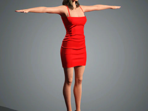 Millie Bobby Brown Character 3D Model