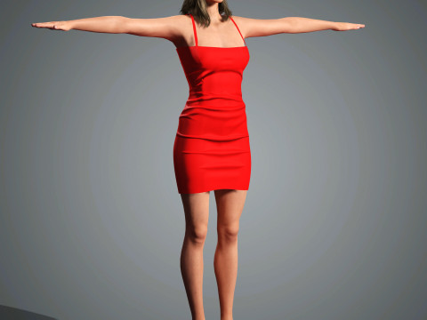 Millie Bobby Brown Character 3Dモデル