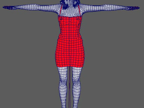 Millie Bobby Brown Character 3D Model
