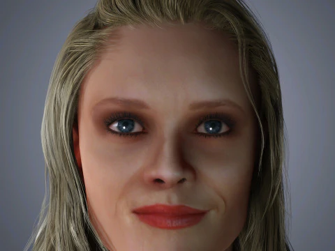 Reese Witherspoon Character 3D Model