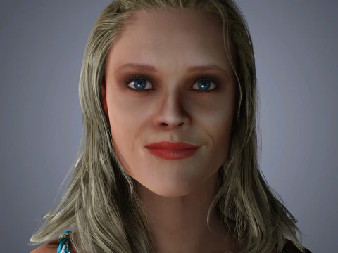 Reese Witherspoon Character 3D Model