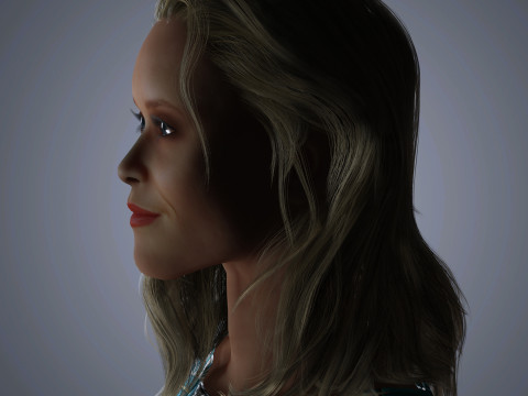 Reese Witherspoon Character Modelo 3D