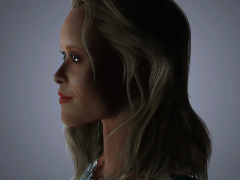 Reese Witherspoon Character 3D Model