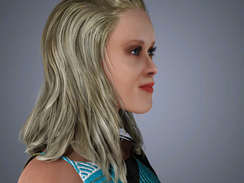 Reese Witherspoon Character 3D Model