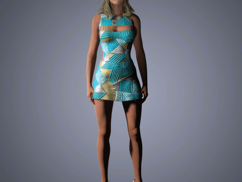 Reese Witherspoon Character Modelo 3D