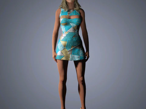 Reese Witherspoon Character 3D Model